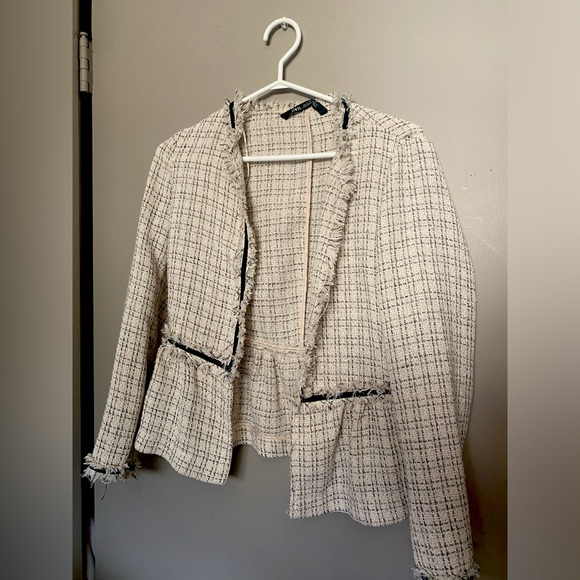 Zara textured blazer - Picture 1 of 3